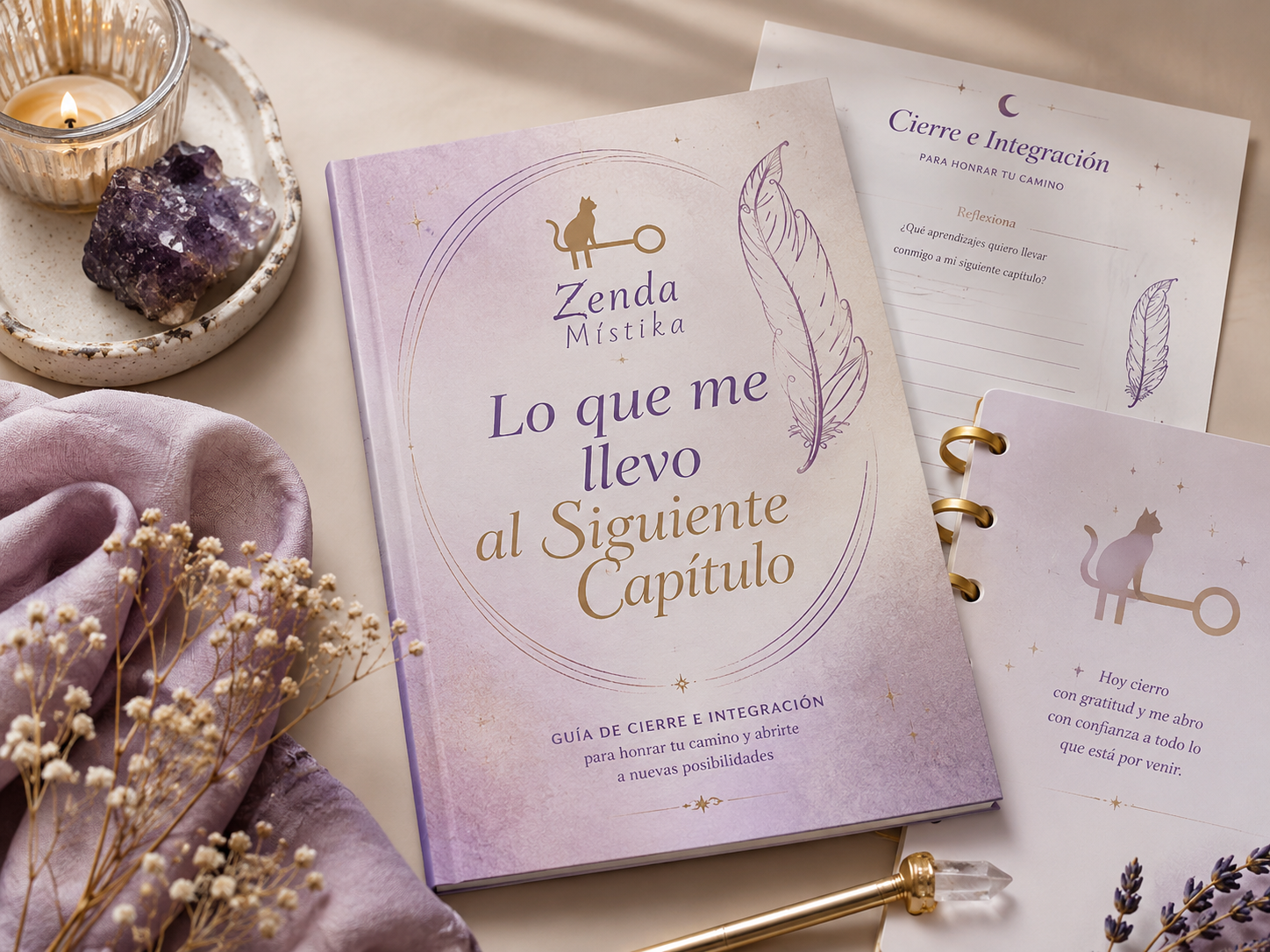 Mockup 3D del bonus Lo que me llevo al Siguiente Capítulo